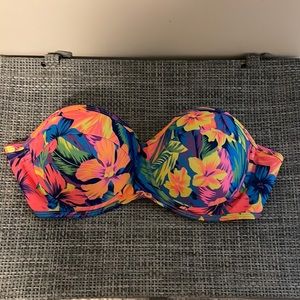 Swim Suit Top, strapless